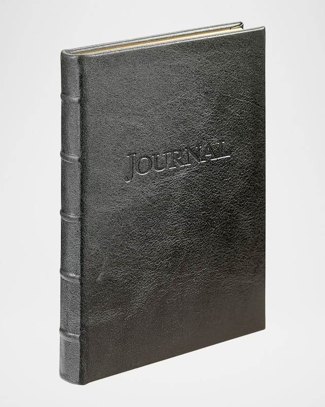 9" Leather Hardcover Journal
